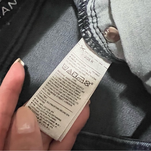 Gap Sculpted Legging Jeans Size 2 / 26 R Denim Stretch Skinny Casual Medium Wash - Picture 4 of 7